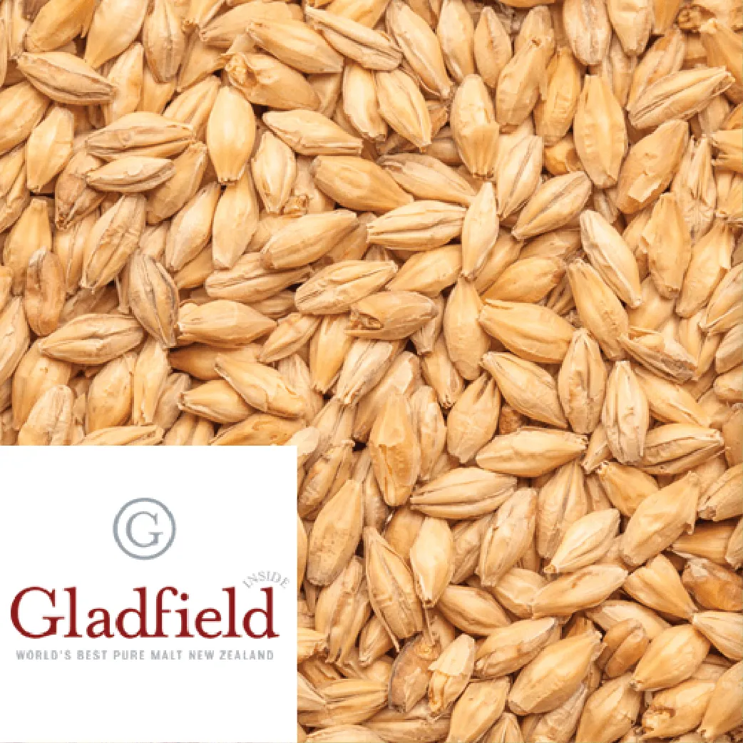 25kg SACK - American Ale Malt (2-Row) - Gladfield (NZ)