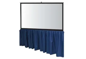 38" x 99" Poly Premier Projector Screen Skirt