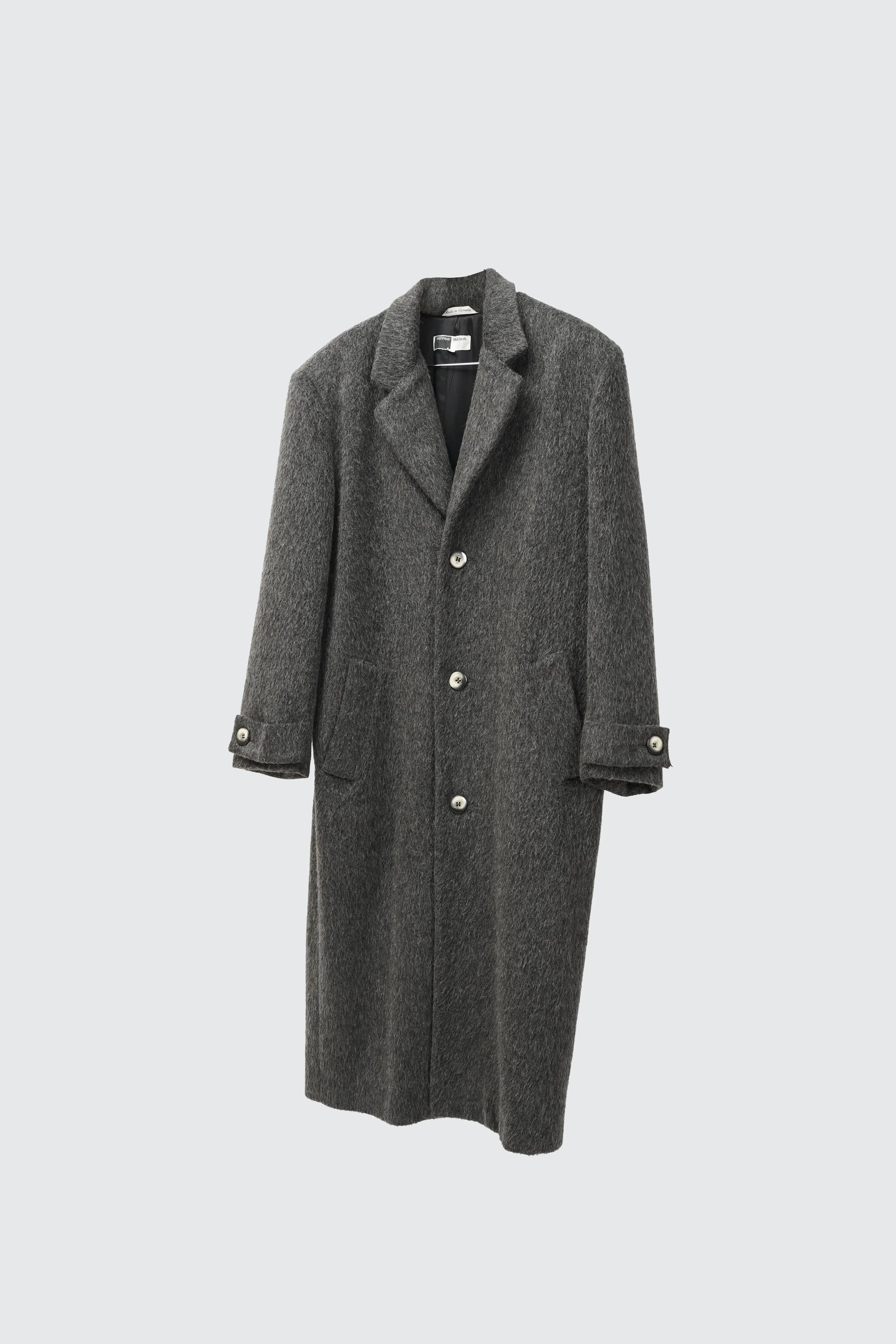 90's "Willi Wear Willi Smith" -Mohair Long Chester Coat-