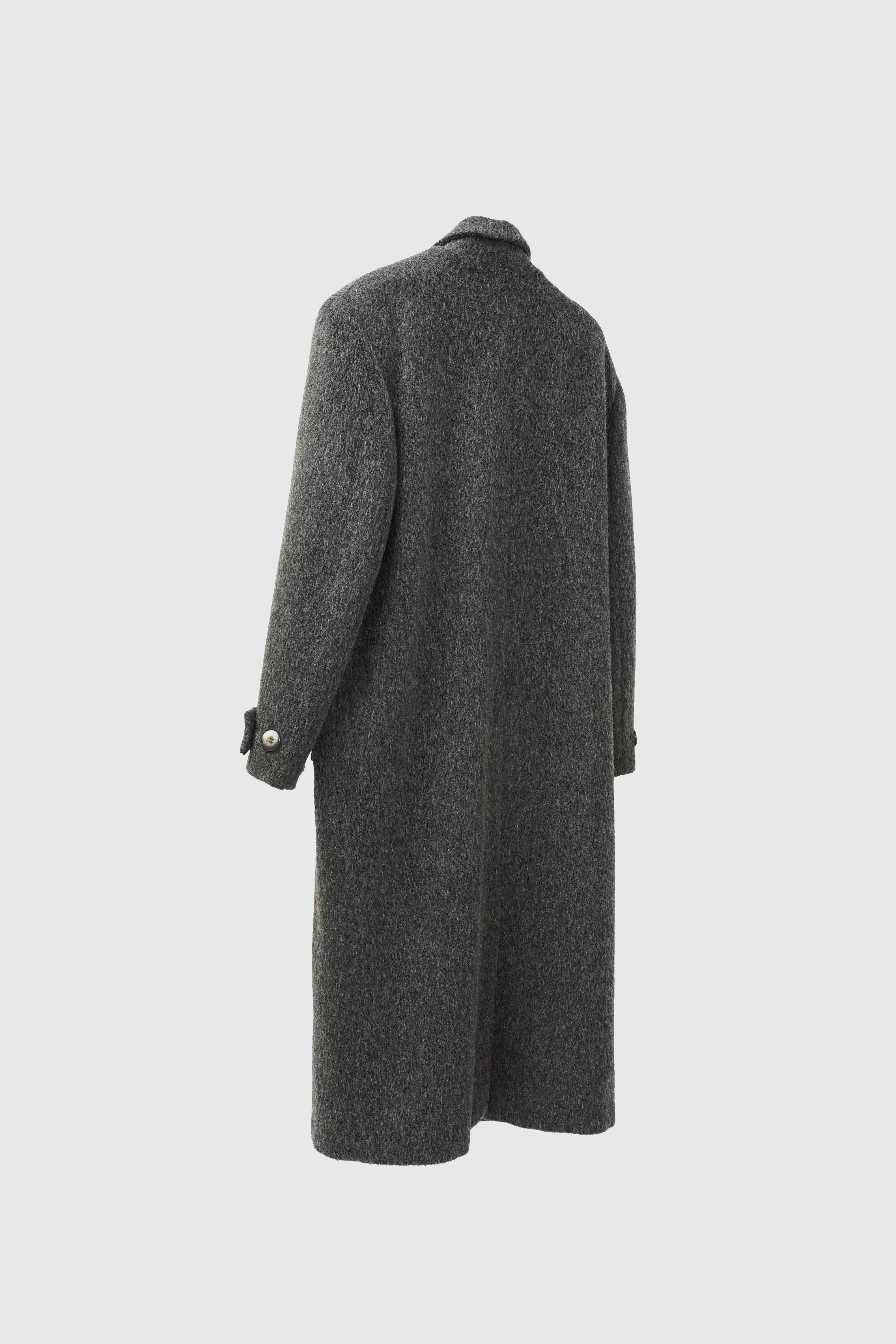 90's "Willi Wear Willi Smith" -Mohair Long Chester Coat-