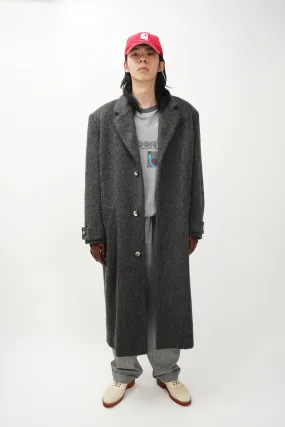 90's "Willi Wear Willi Smith" -Mohair Long Chester Coat-