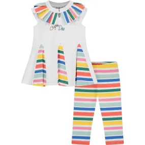 A DEE - Unity La Isla Bonita Stripe Legging Set - Stripe