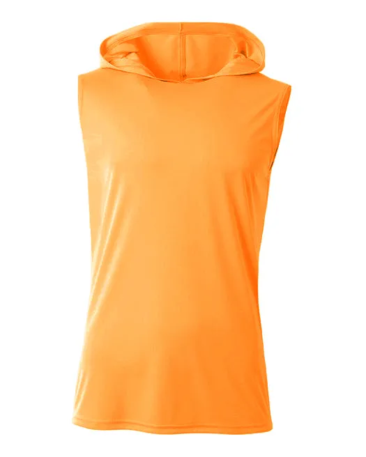 A4 Men's Sleeveless Hooded Tee