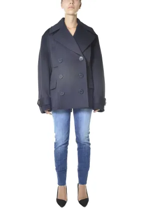 Alexandre Vauthier Oversized Buttoned Coat