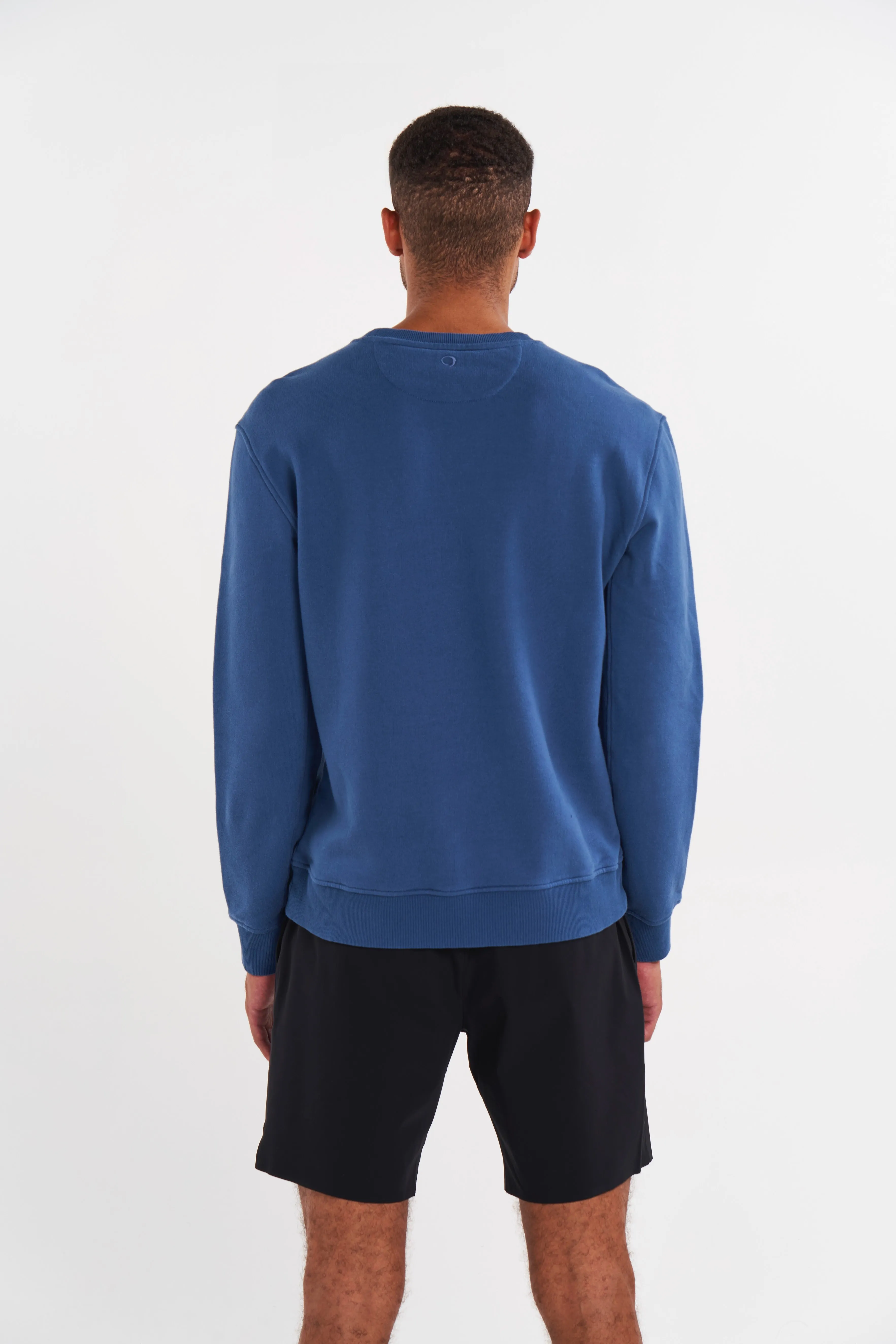 ALSPRT Embossed Sweatshirt - Blue