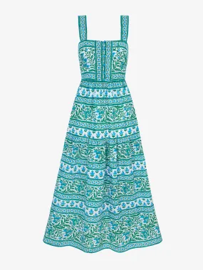 Aqua mix lucia dress