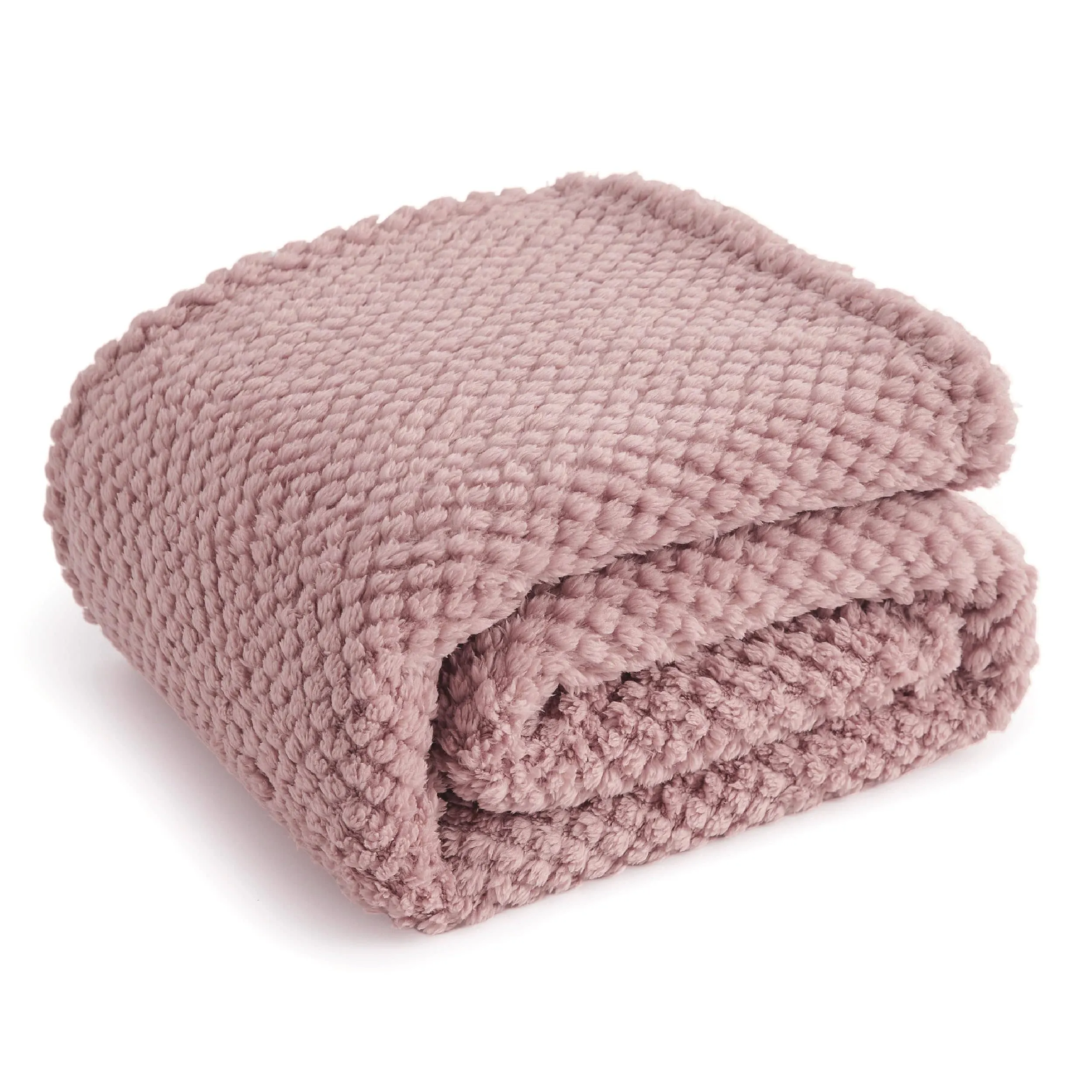 Arch Shaggy Sherpa Fleece Blanket