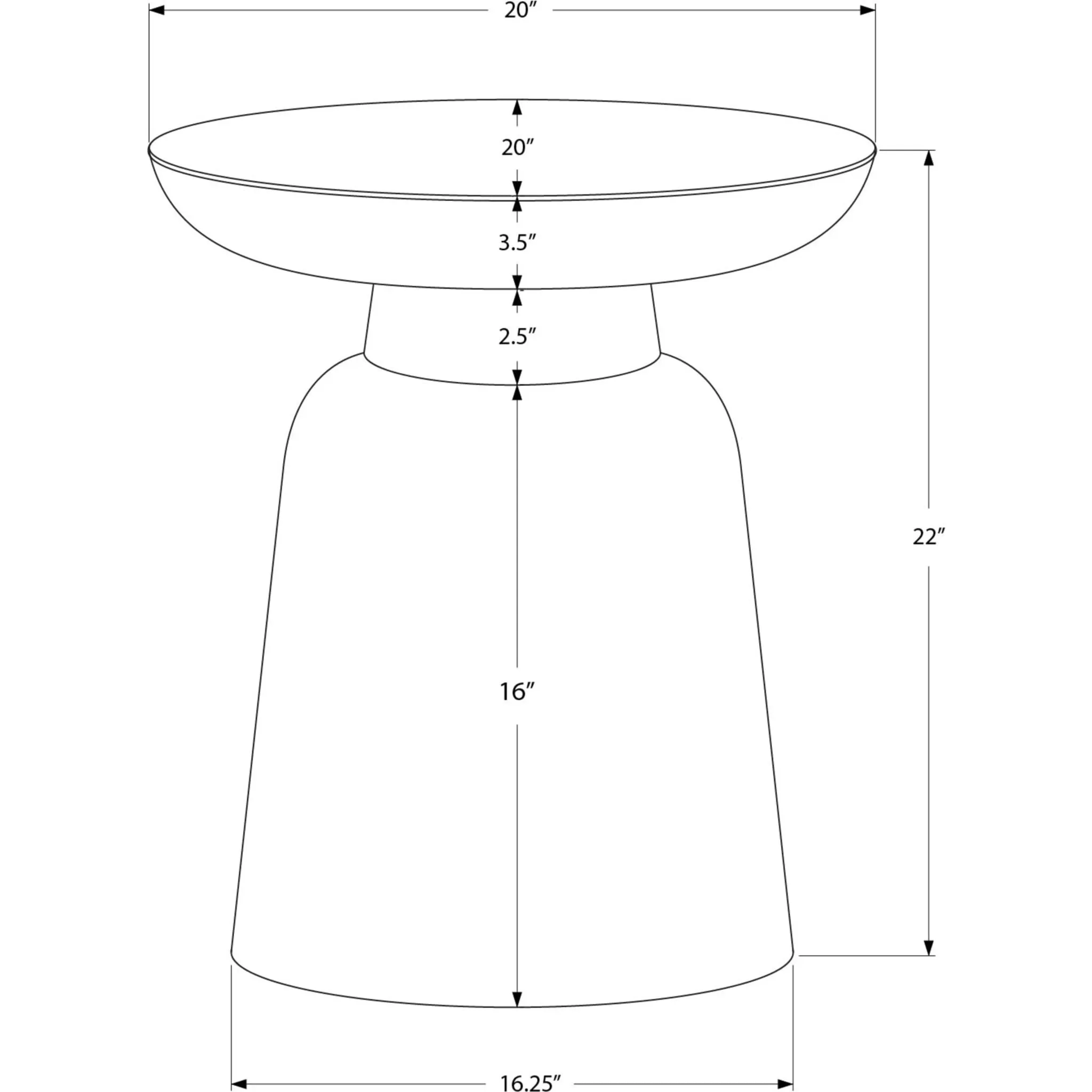 Ariana Accent Table