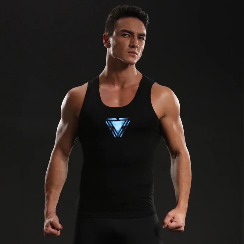 Avengers 4 IRON MAN Tank Top for Men