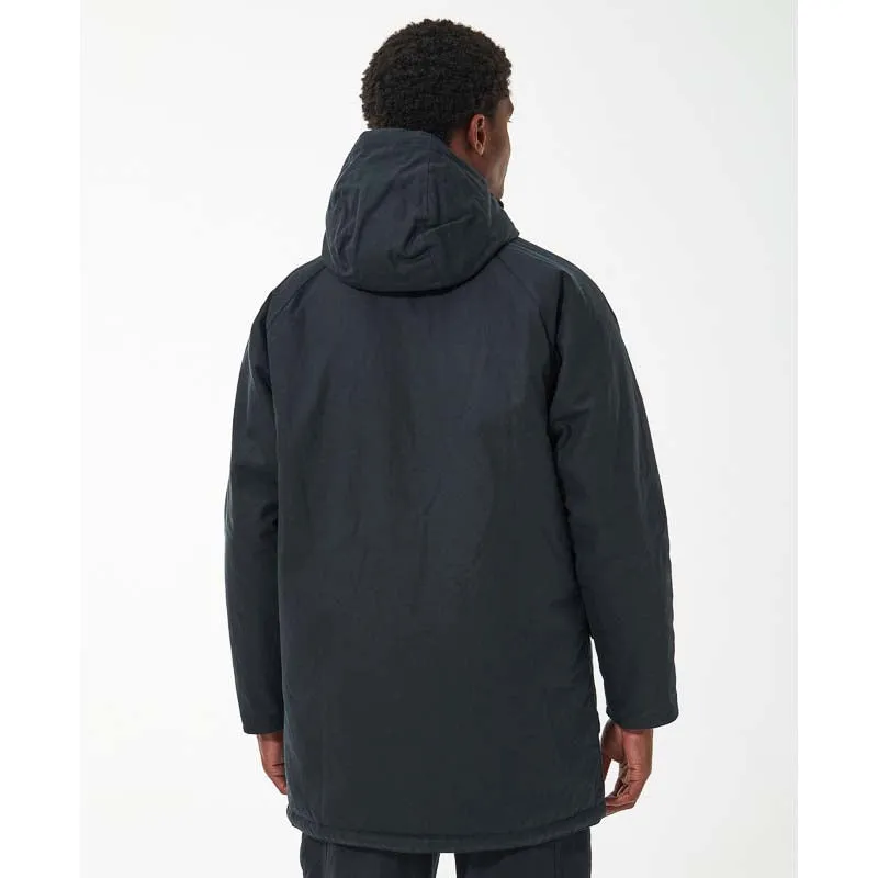 Barbour Wax Mens Parka - Navy