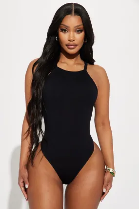 Beck Seamless Bodysuit - Black