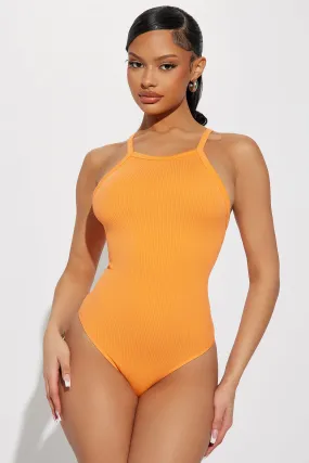 Beck Seamless Bodysuit - Orange