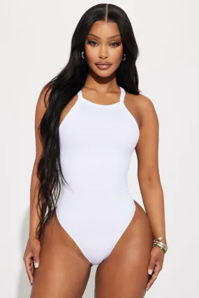 Beck Seamless Bodysuit - White