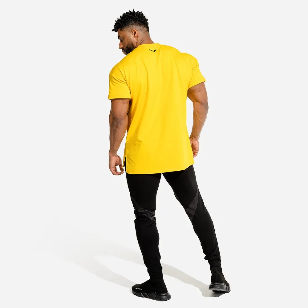 Bodybuilding Tee - Yellow