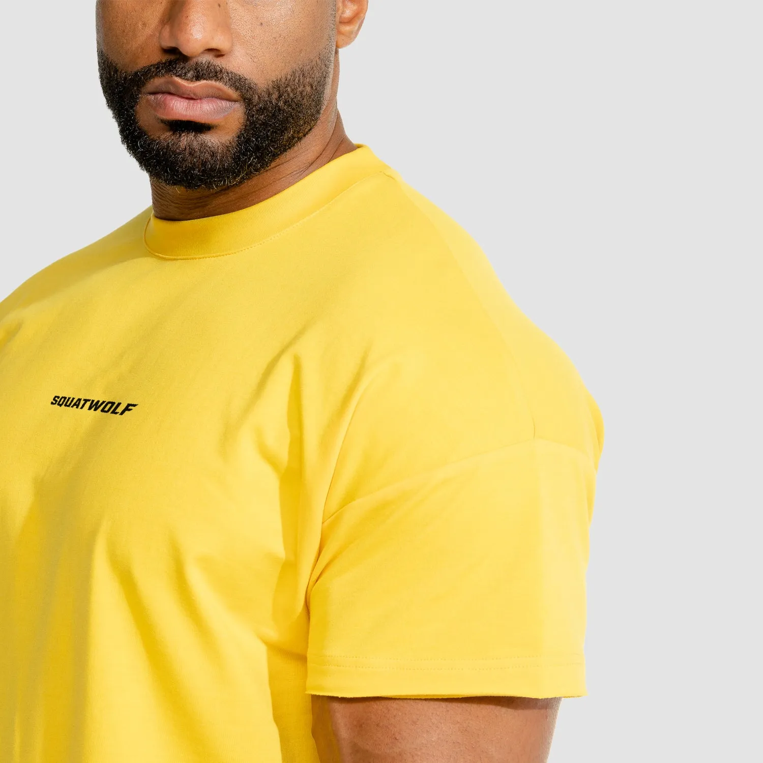 Bodybuilding Tee - Yellow