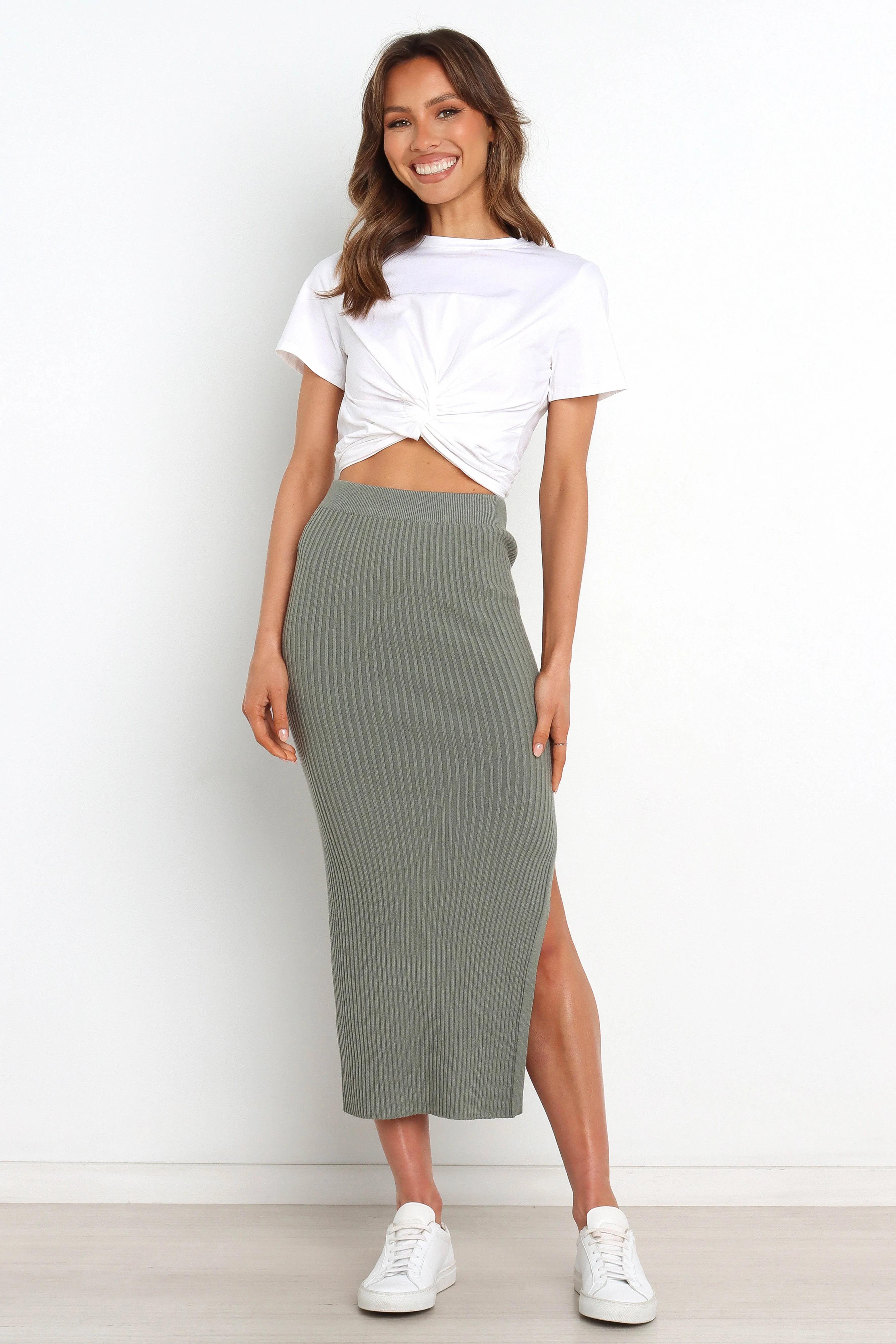 Bowen Skirt - Olive