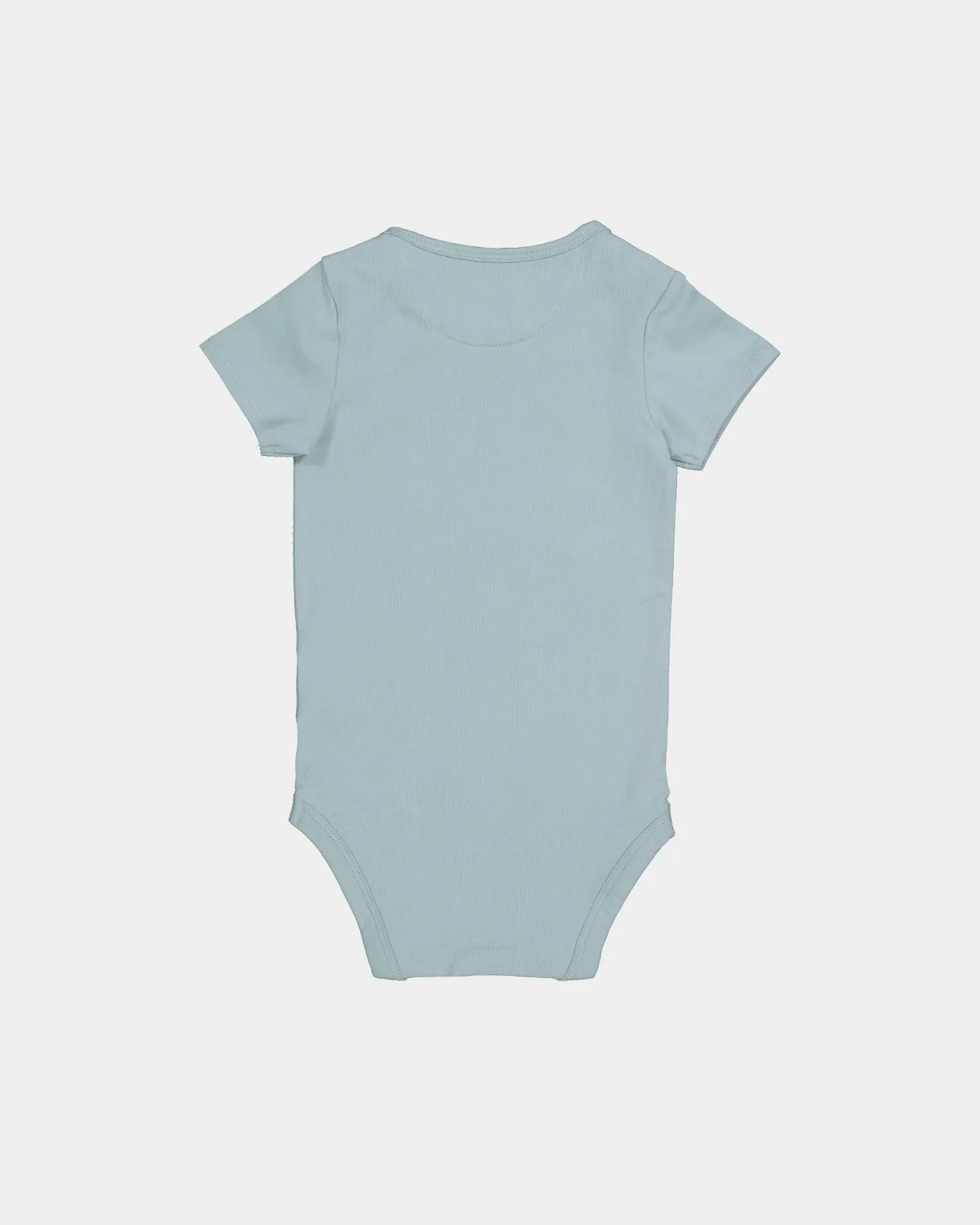 Calvin Klein Infants' Stacked Logo Bodysuit Set 2 Pack Aqua