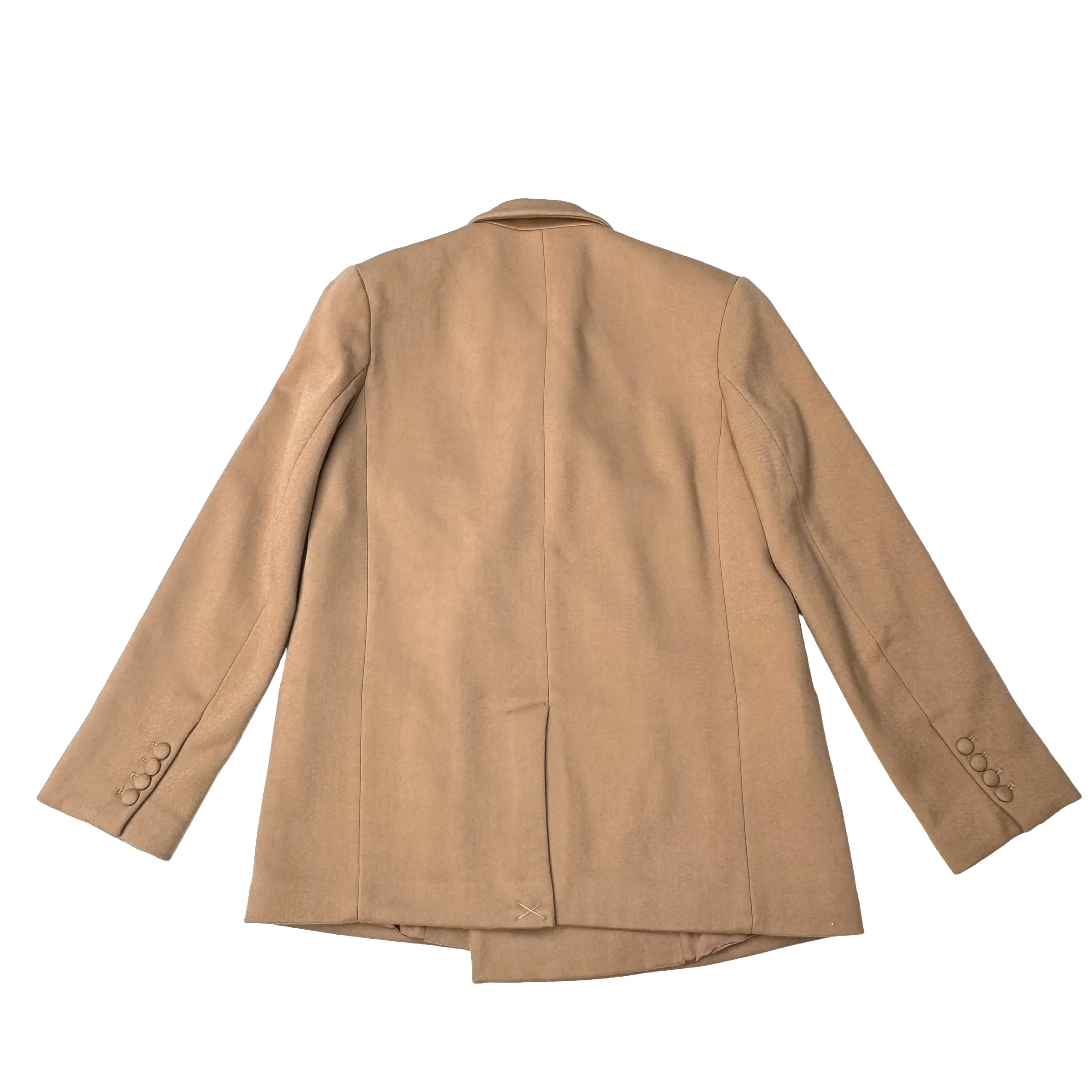 Camel Wool Blazer - S