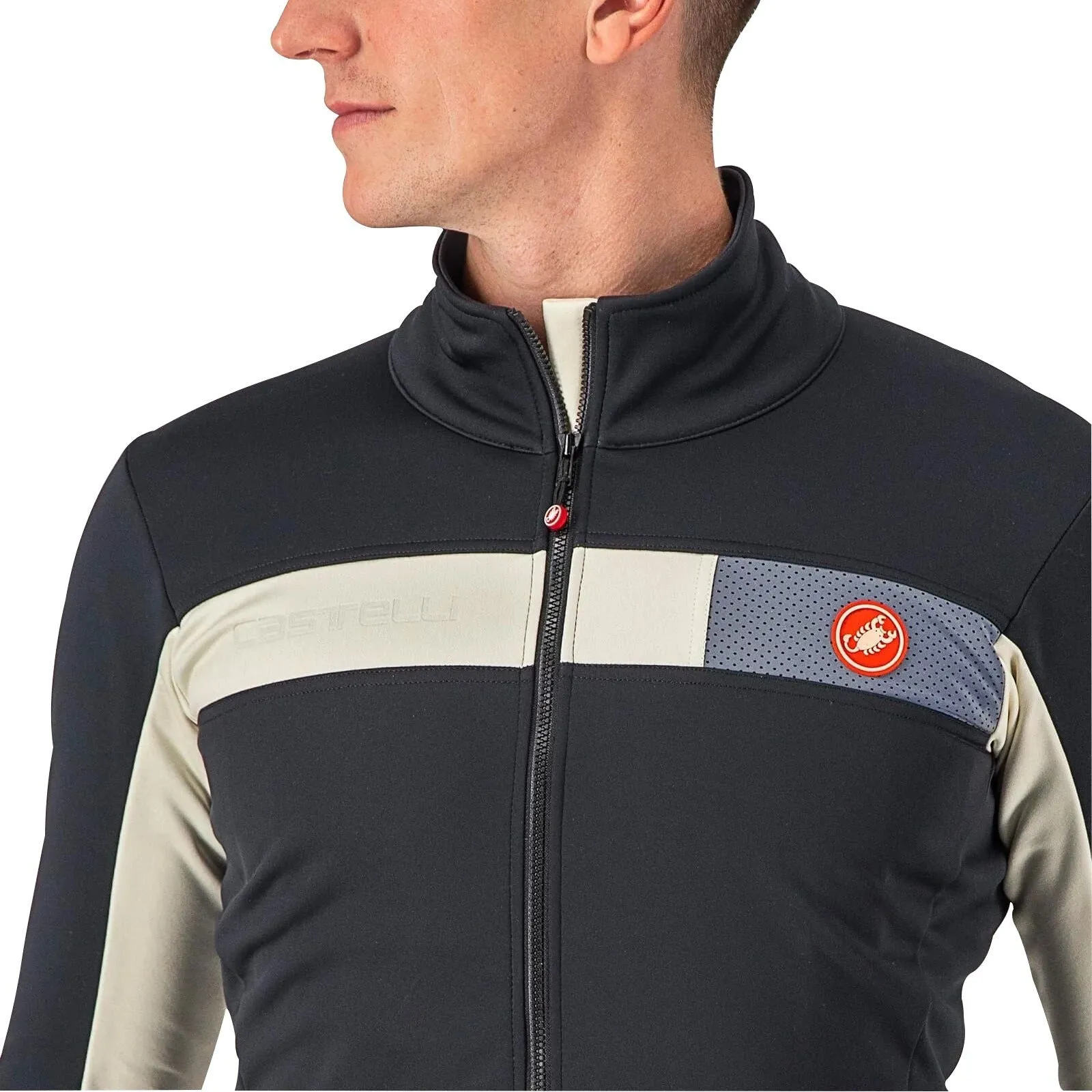 Castelli Mortirolo 6S Mens Cycling Jacket - Black