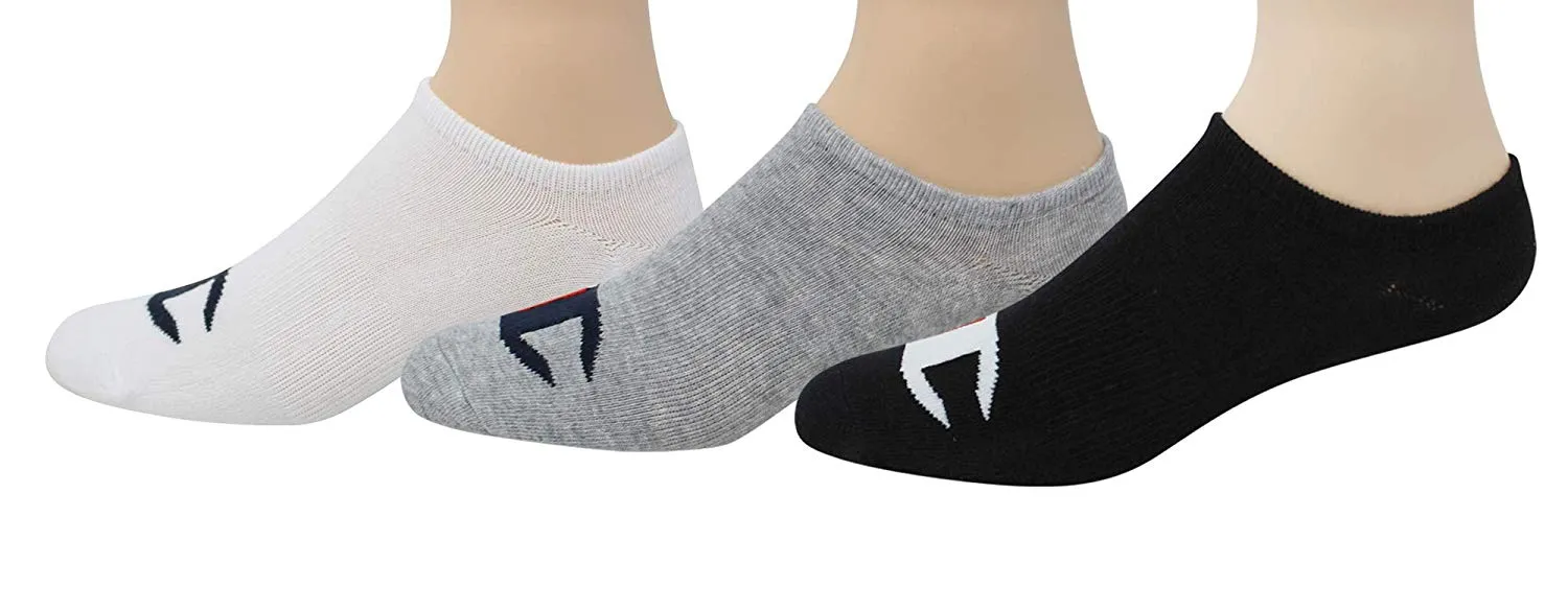 Champion LIFE Men's 3-Pack Big "C" Super No Show Socks