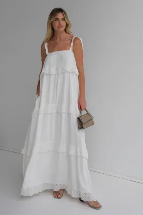 CHANTELLE MAXI DRESS - White