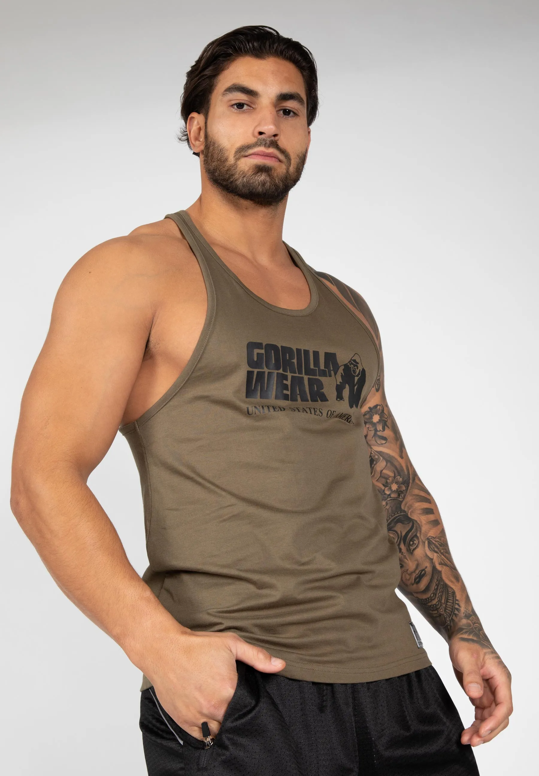 Classic Tank Top - Army Green