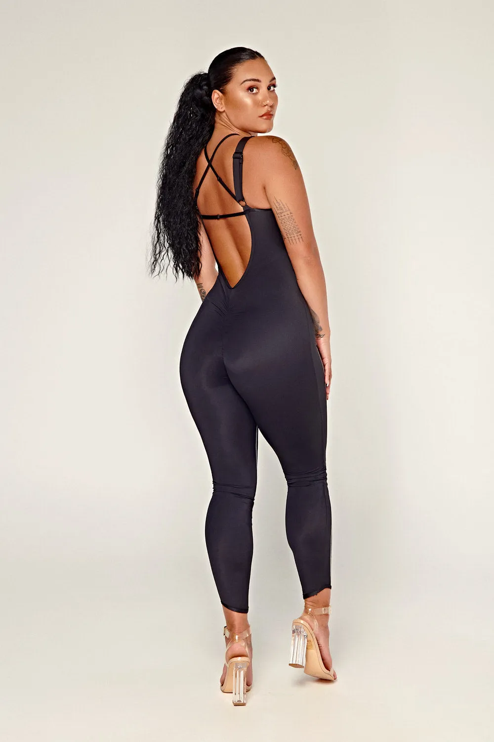 DollHaus Jumpsuit - Black