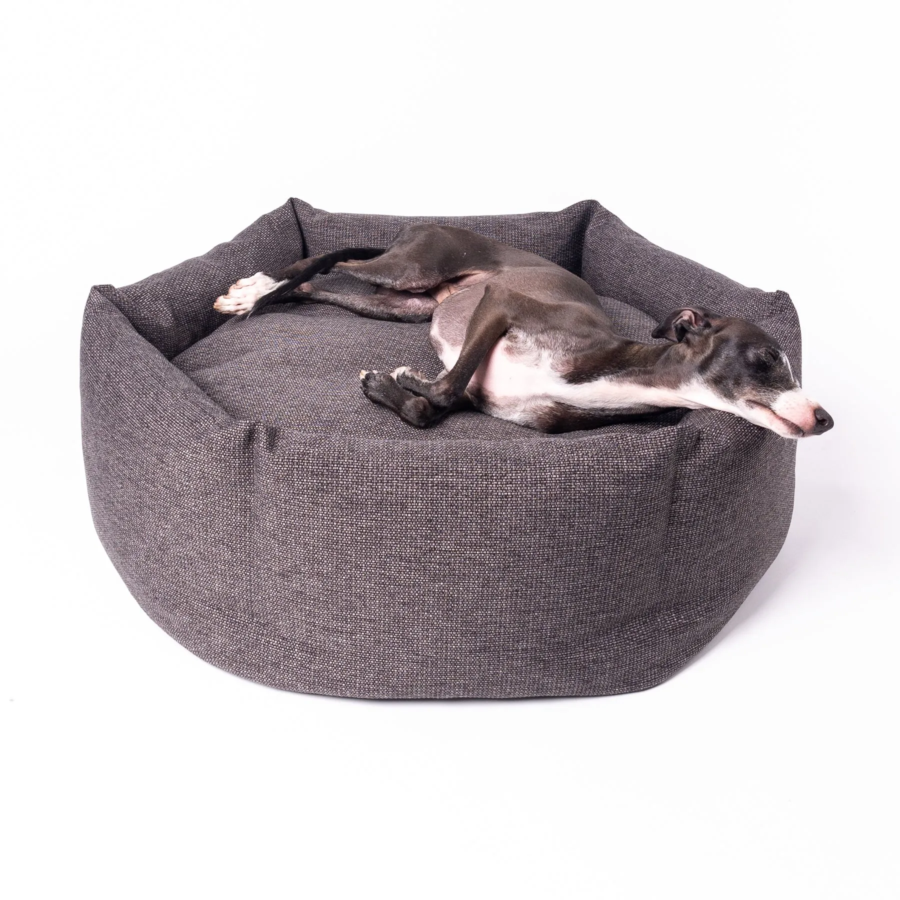 Ducky Donut Dog Bed in Weave II