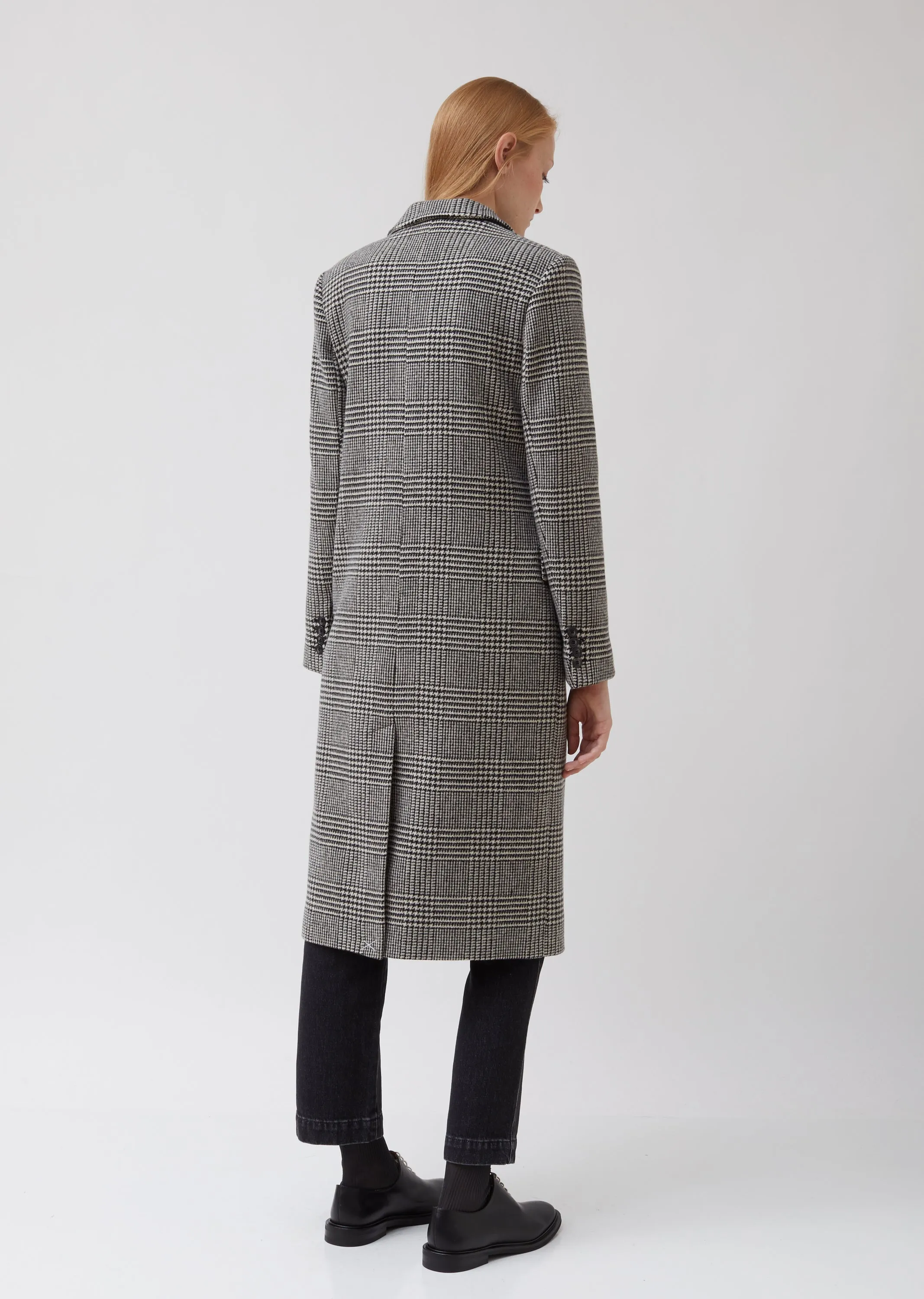 Eden Coat Itl Pdg Wool