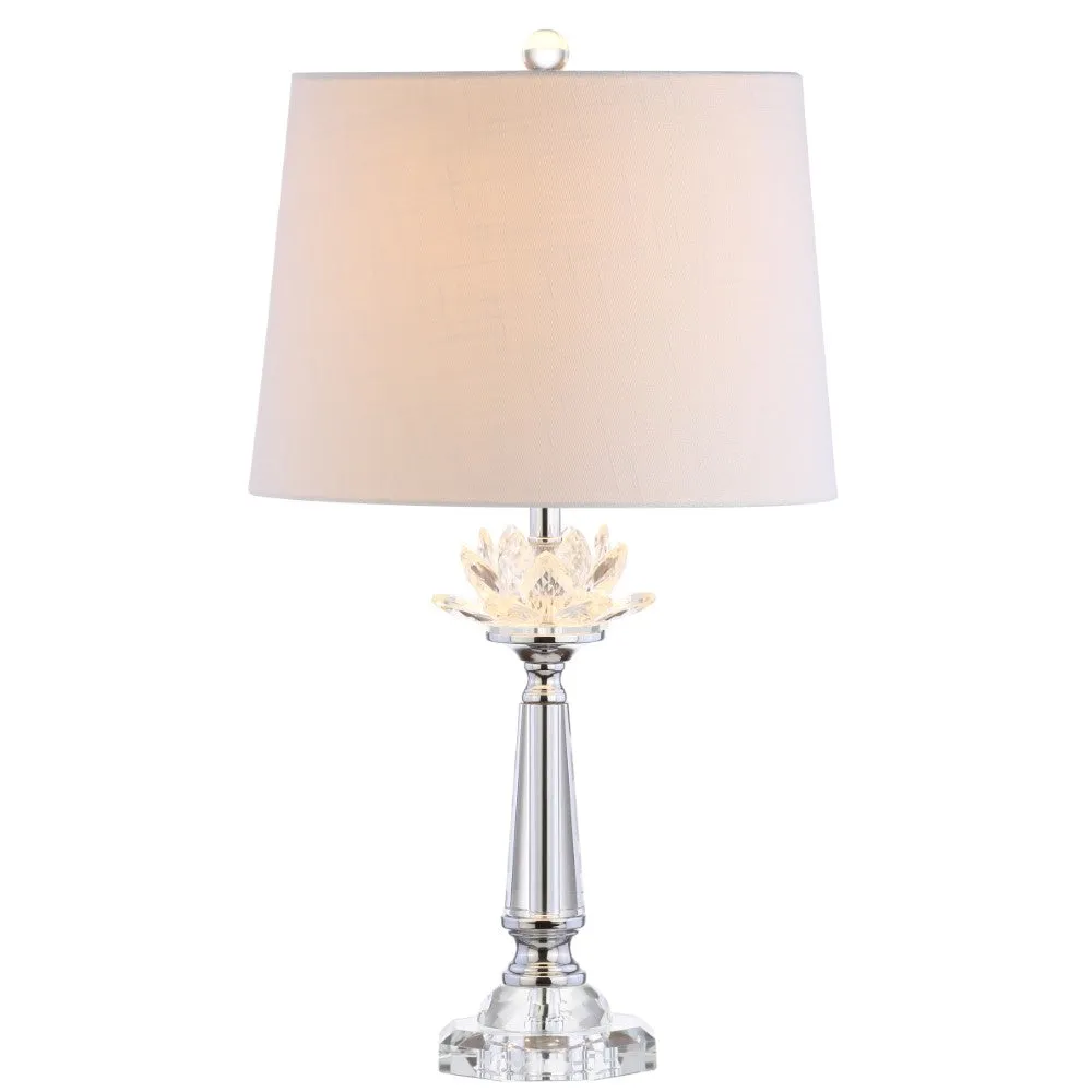 Emmet 24.5" Crystal LED Table Lamp