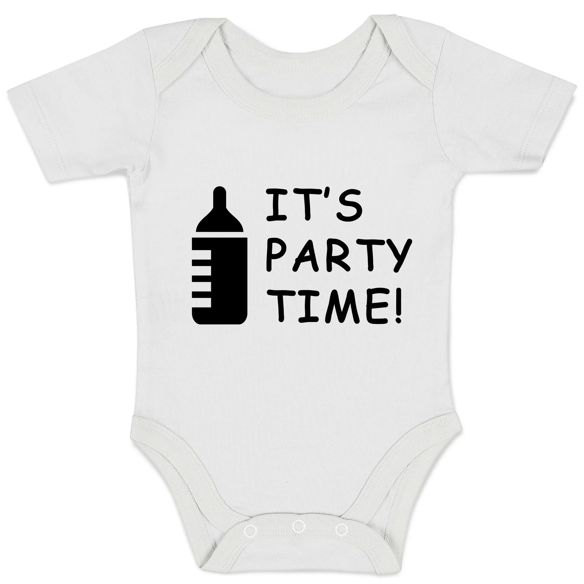 Endanzoo Organic Baby Bodysuit - It's Party Time