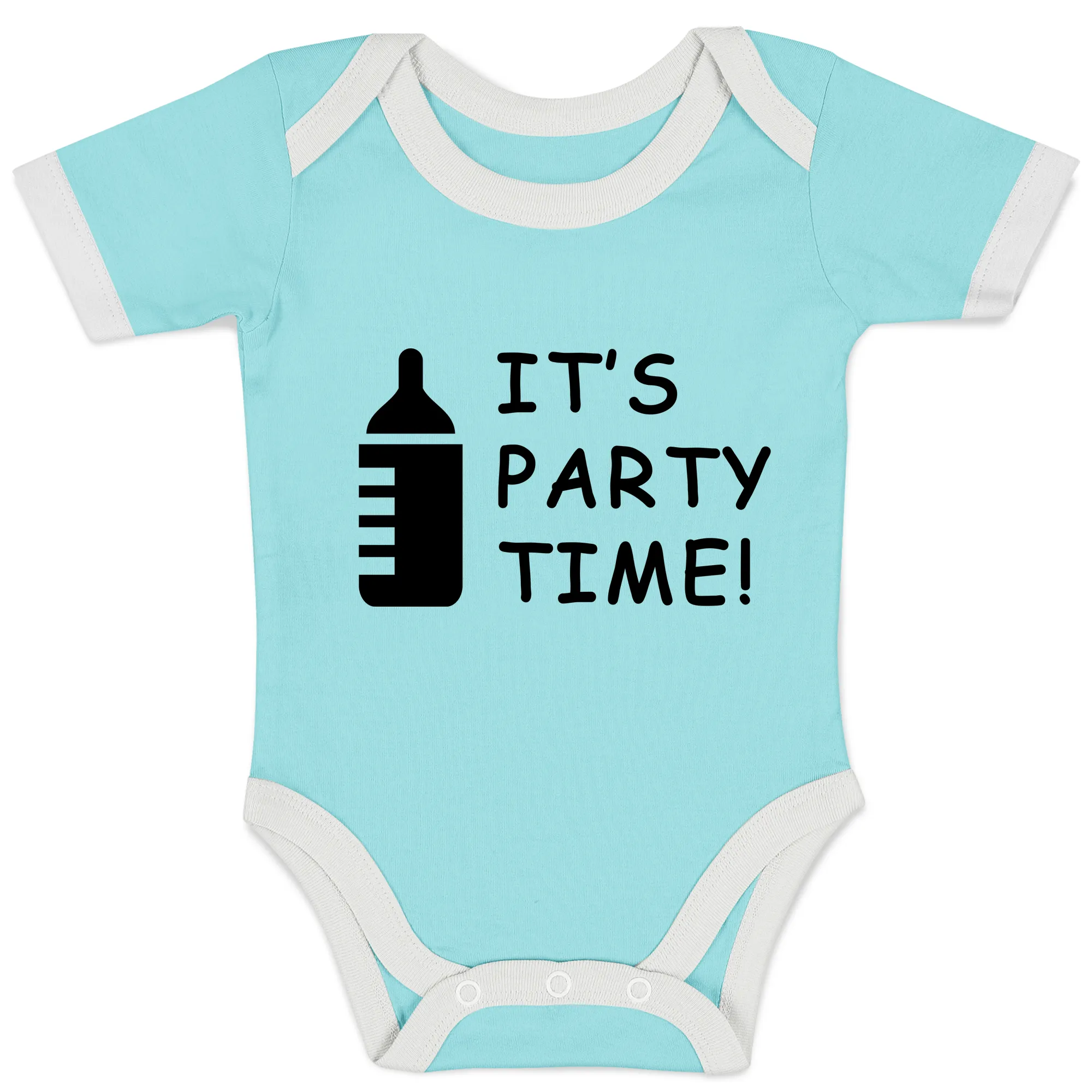 Endanzoo Organic Baby Bodysuit - It's Party Time