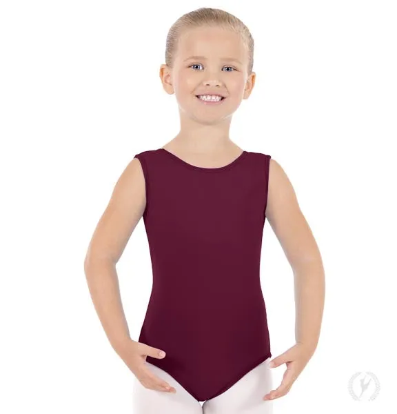 Eurotard 1089 Girls Cotton Lycra® Tank Leotard