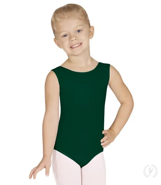 Eurotard 1089 Girls Cotton Lycra® Tank Leotard