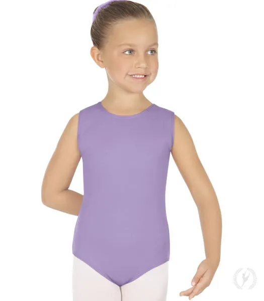 Eurotard 1089 Girls Cotton Lycra® Tank Leotard