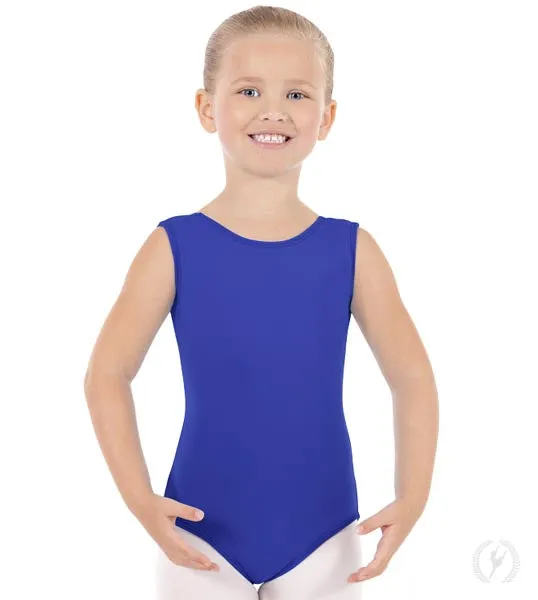 Eurotard 1089 Girls Cotton Lycra® Tank Leotard