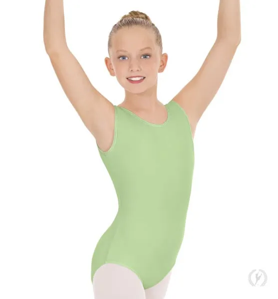 Eurotard 1089 Girls Cotton Lycra® Tank Leotard