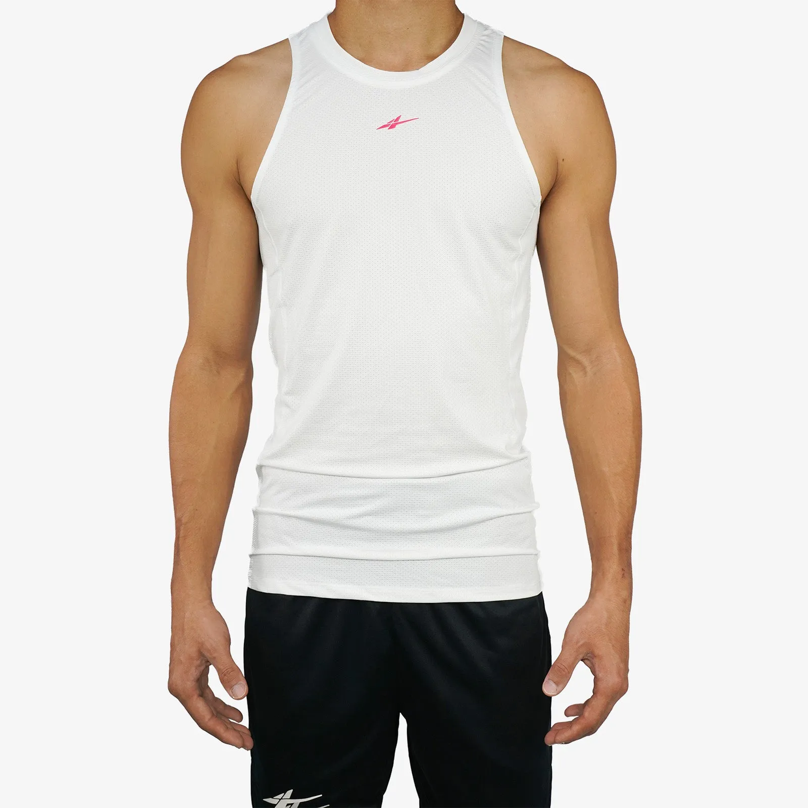 For Players Compression Tank Top - White