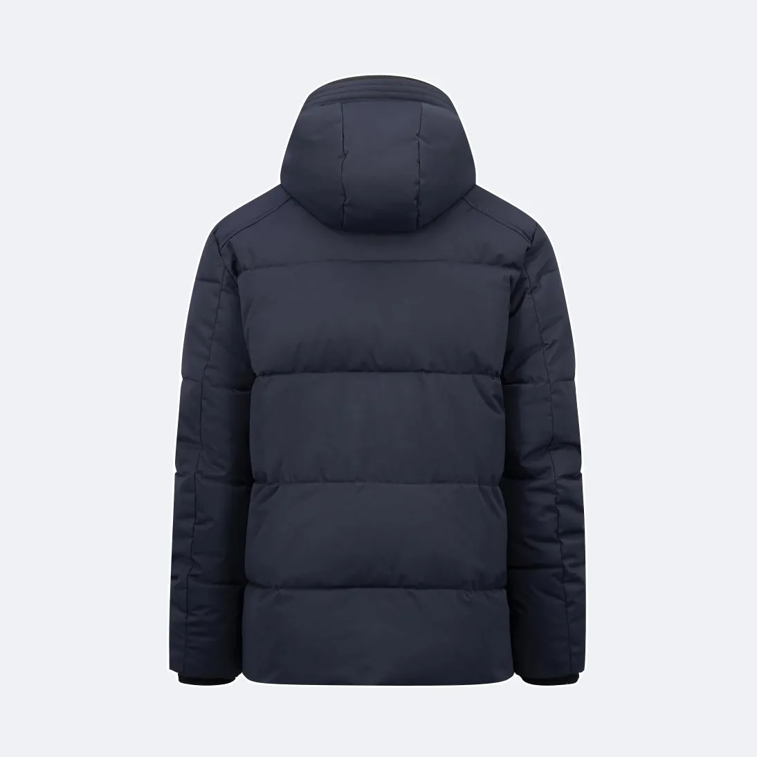 Fynch-Hatton Casual Hooded Puffer Jacket Dark Navy 14102649