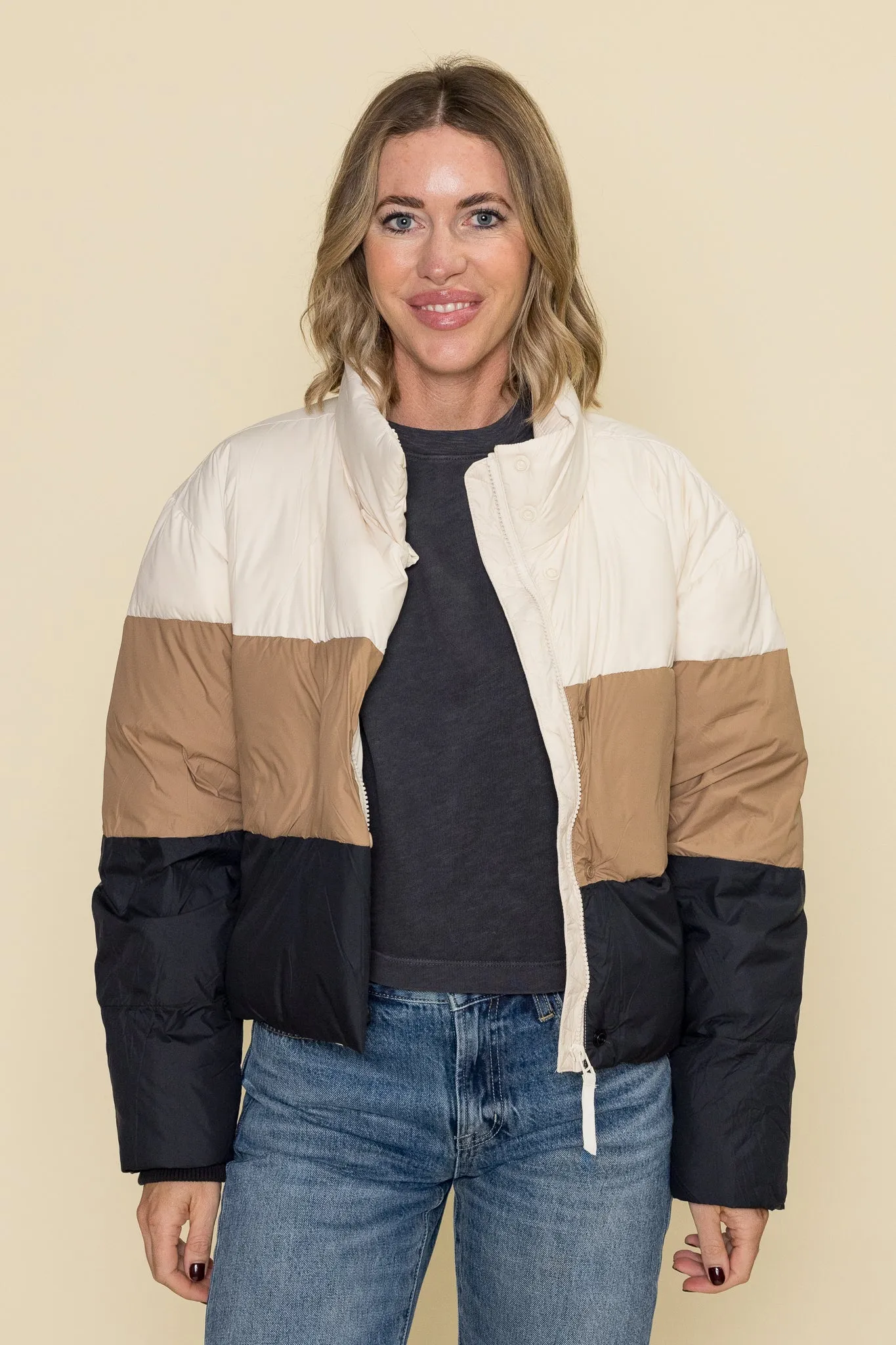 Gia Crop Puffer Jacket