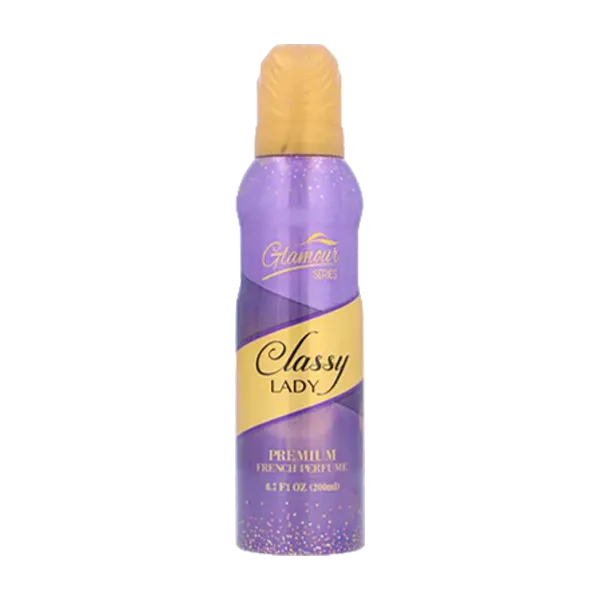 GLAMOUR CLASSY LADY BODY SPRAY 200ML