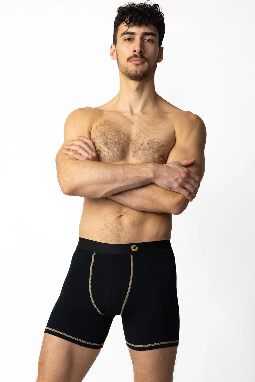 GoldBlack Boxer Briefs 3-Pack