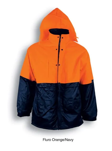 Hi Vis Polar Fleece Lined Safety Jacket SJ0431