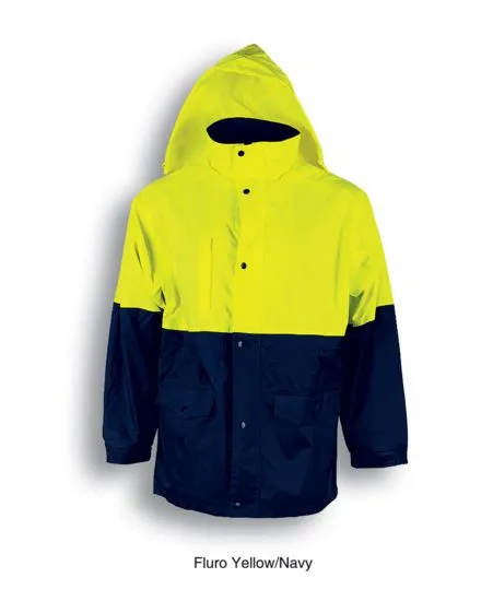 Hi Vis Polar Fleece Lined Safety Jacket SJ0431