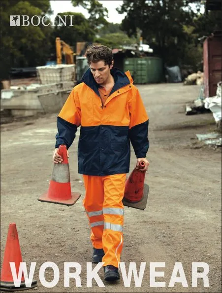 Hi Vis Polar Fleece Lined Safety Jacket SJ0431