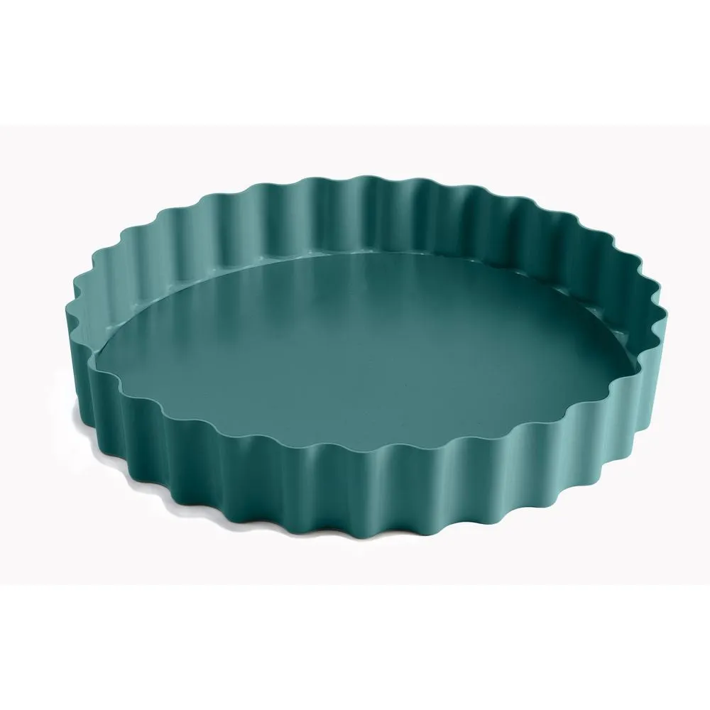 Jamie Oliver Carbon Steel Non-Stick Tart Loose Base Tin 25cm safe up to 240°C