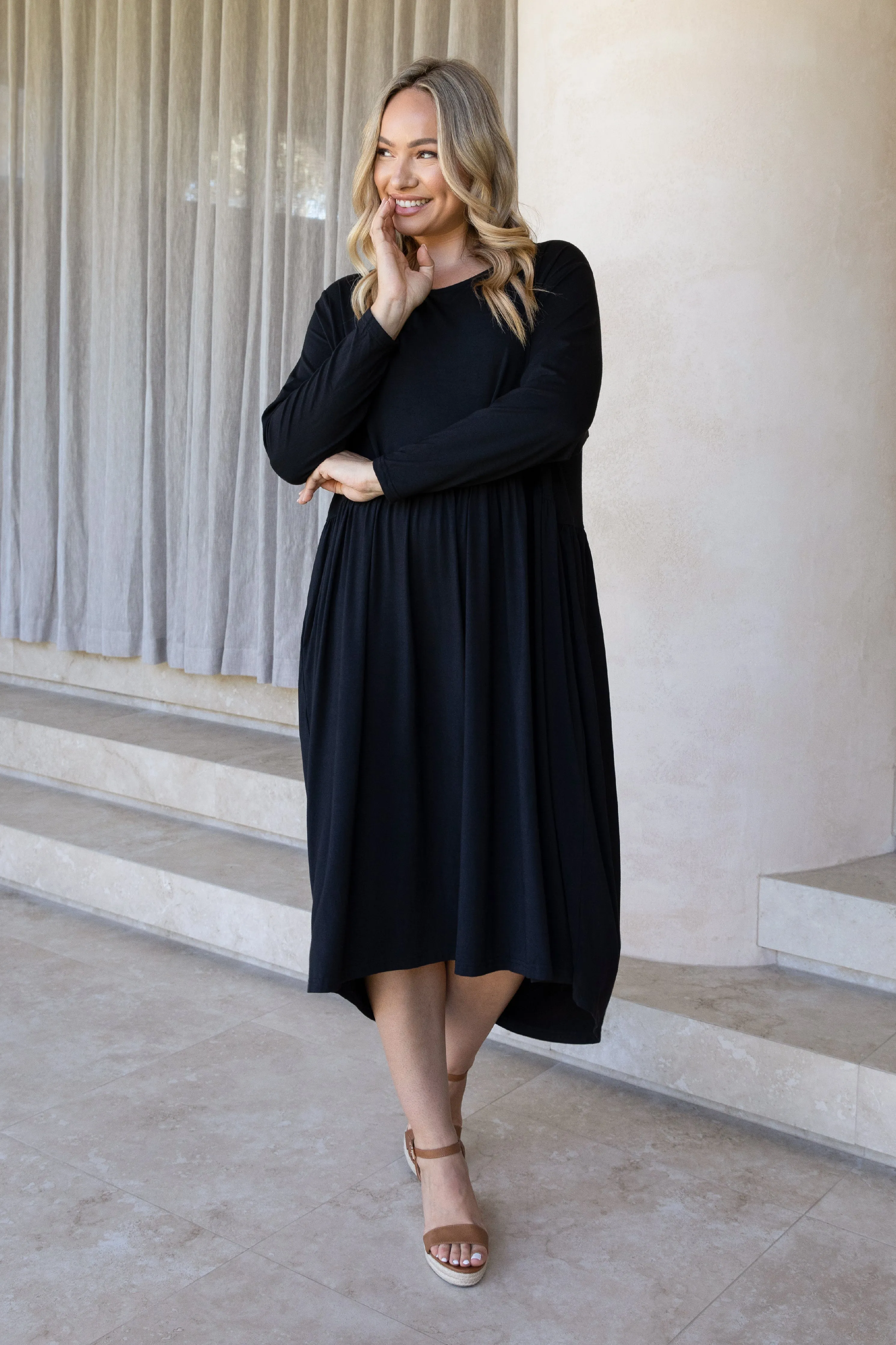 Juniper Dress | Black | FINAL SALE