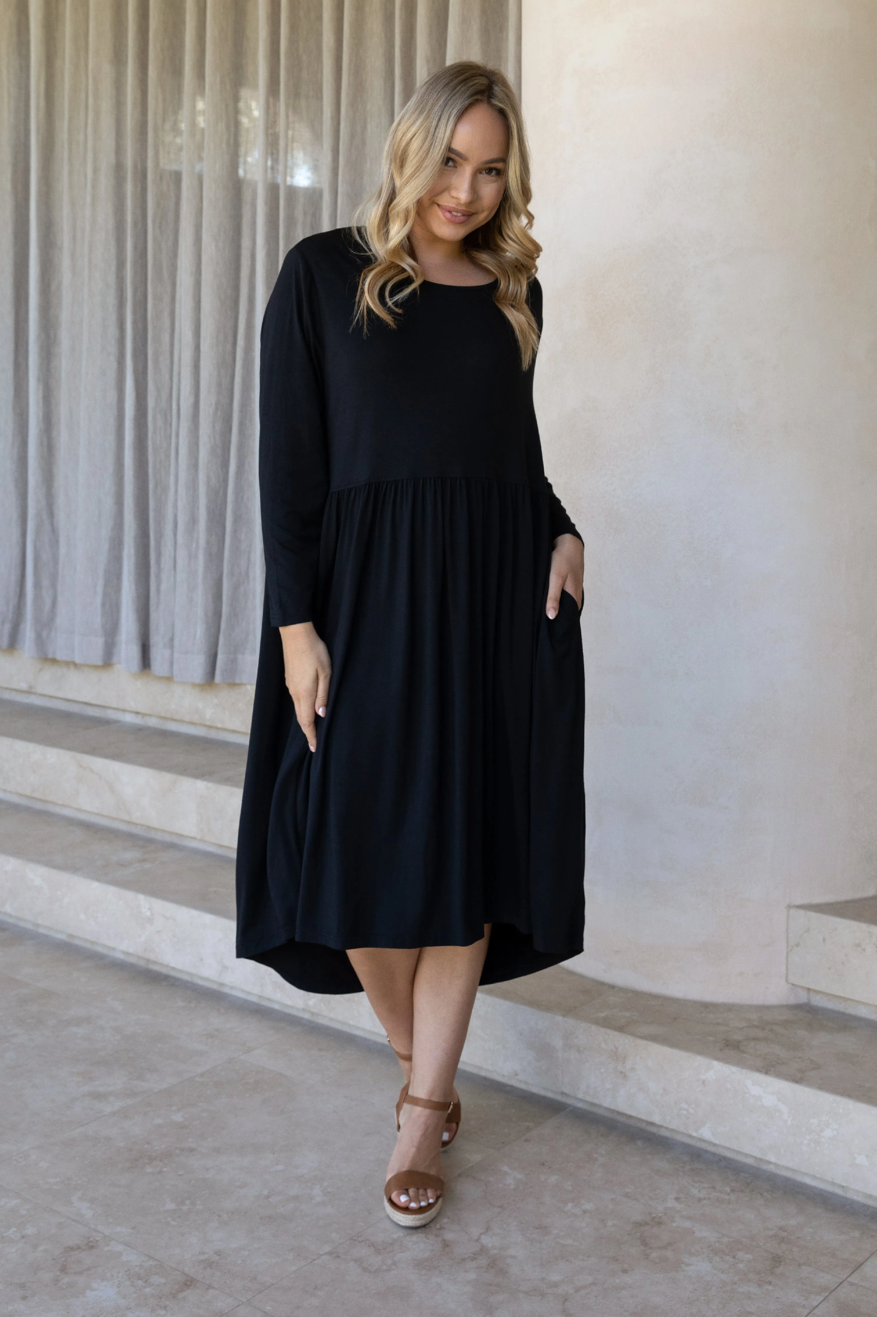 Juniper Dress | Black | FINAL SALE