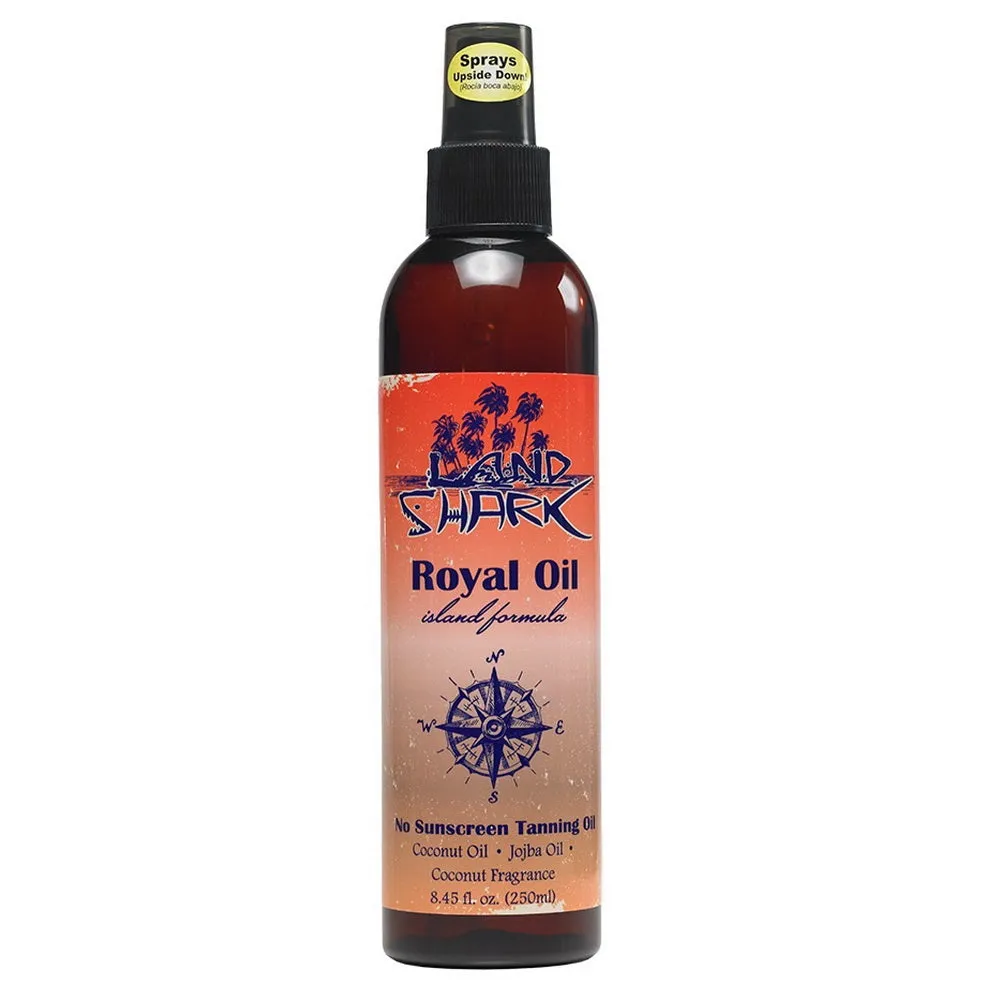 Land Shark Royal Oil Island Formula No Sunscreen Tanning Blend 8.45oz