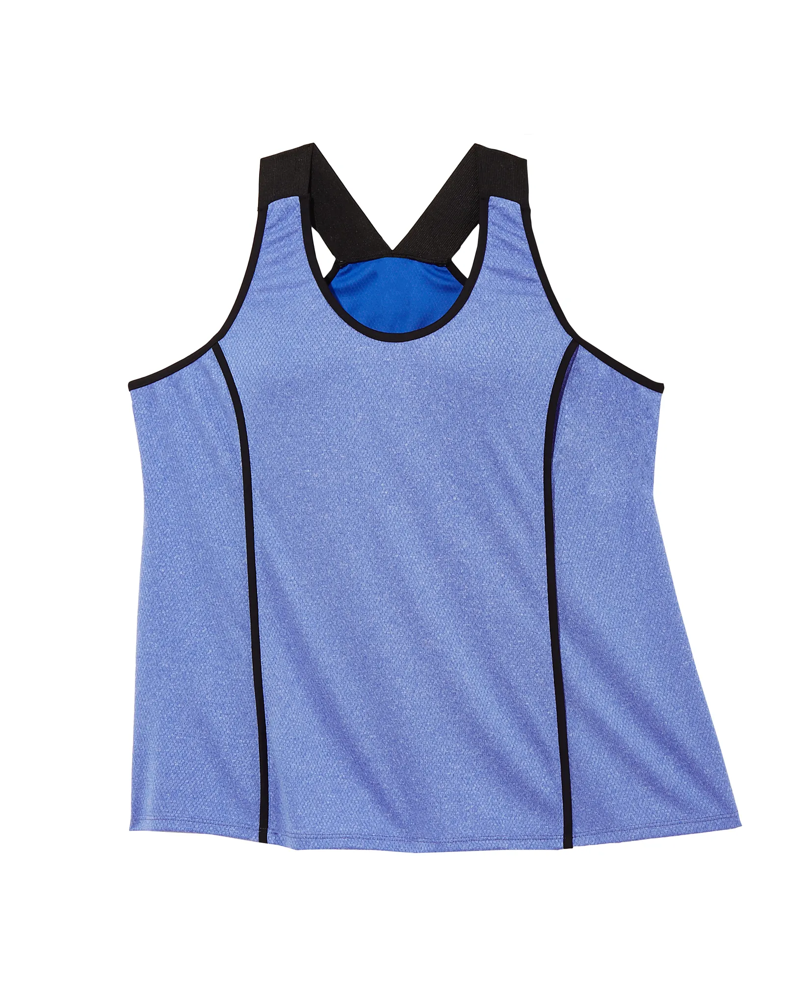 Lark Tank with Contrast Straps | Royal Blue / Black